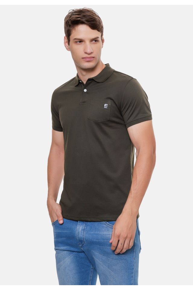 Camisa-Polo-Fatal-Piquet-Verde