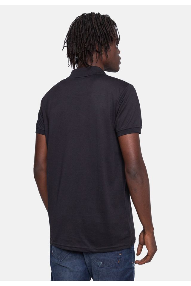 Camisa-Polo-Fatal-Piquet-Preta