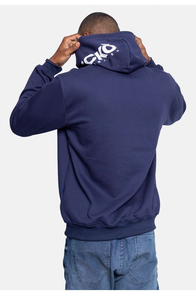 Moletom-Ecko-Canguru-Fechado-Azul-Marinho