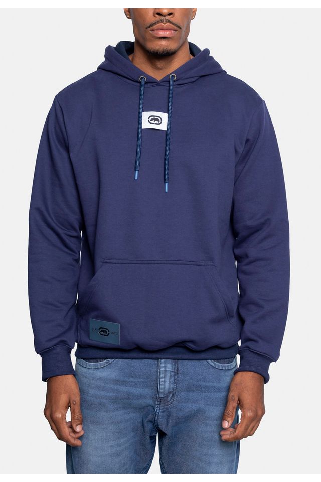 Moletom-Ecko-Canguru-Fechado-Azul-Marinho