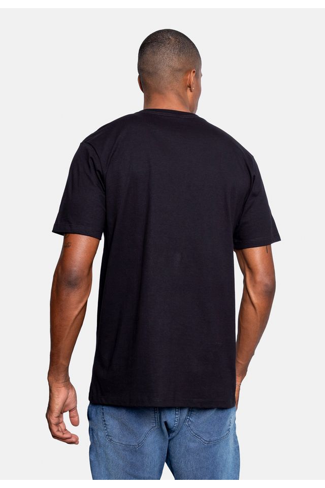 Camiseta-Ecko-Estampada-Preta
