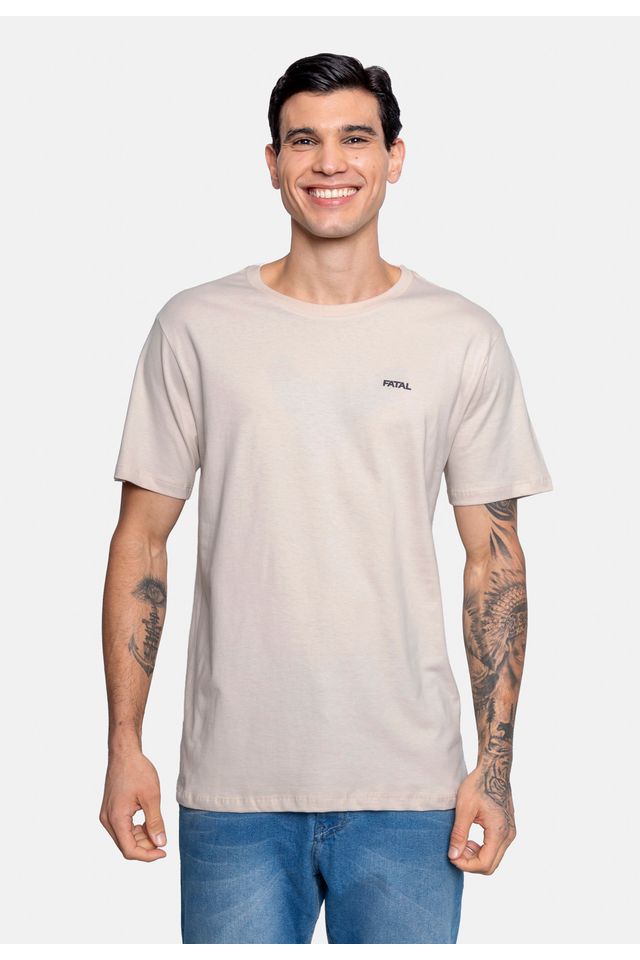 Camiseta-Fatal-Estampada-Areia Camiseta-Fatal-Estampada-Areia