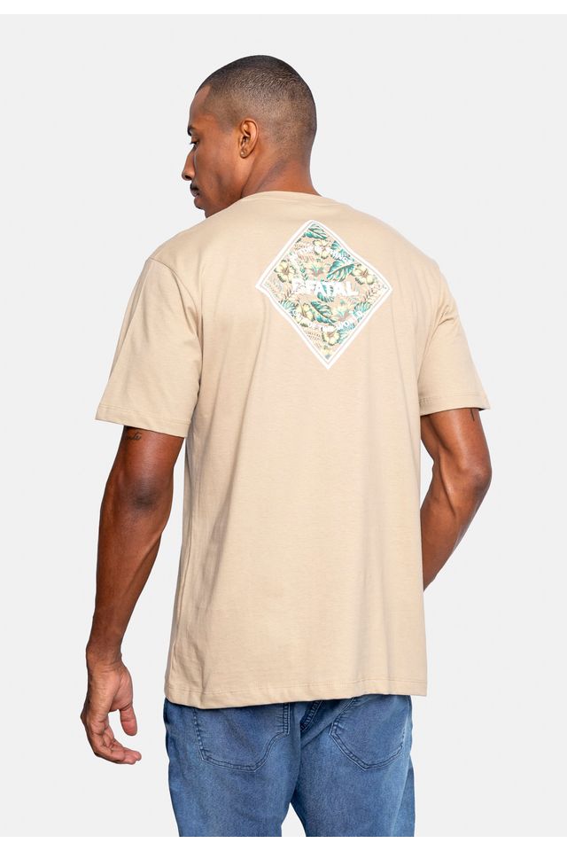 Camiseta-Fatal-Estampada-Bege
