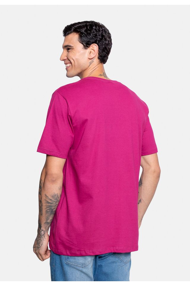 Camiseta-Ecko-Estampada-Vinho