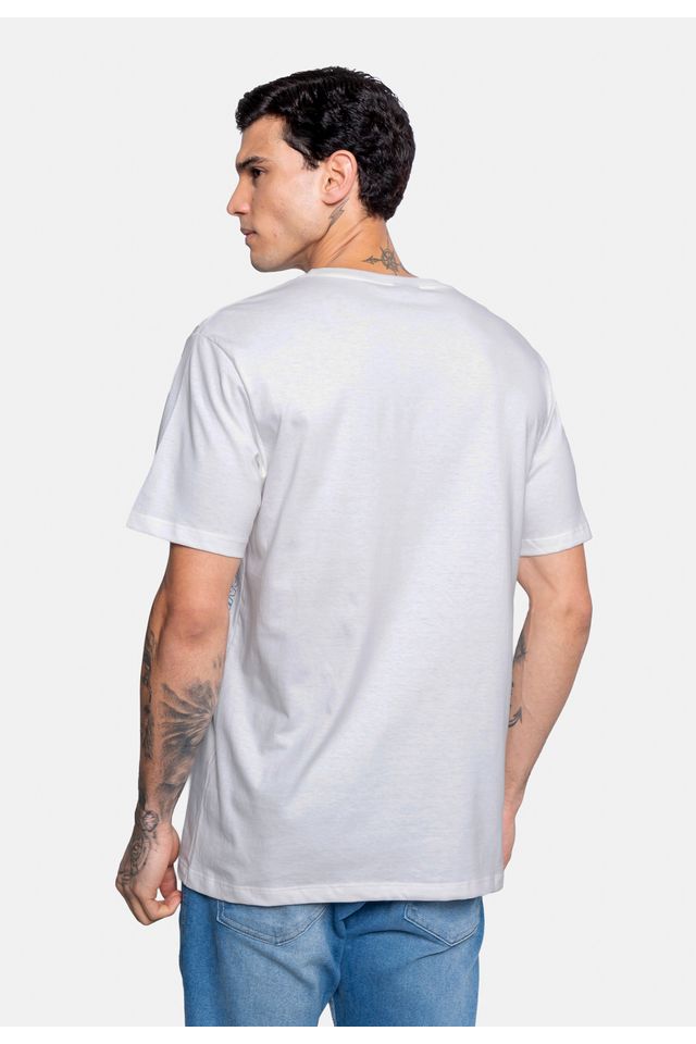 Camiseta-Ecko-Estampada-Branca