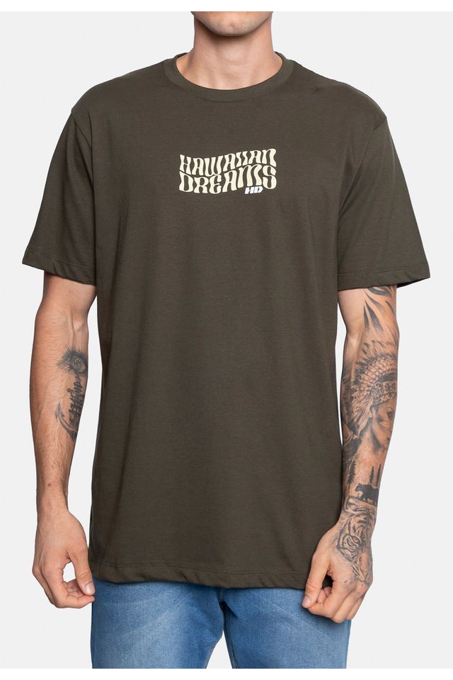 Camiseta-HD-Estampada-Verde