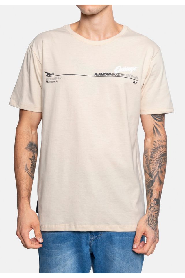 Camiseta-Onbongo-Estampada-Bege