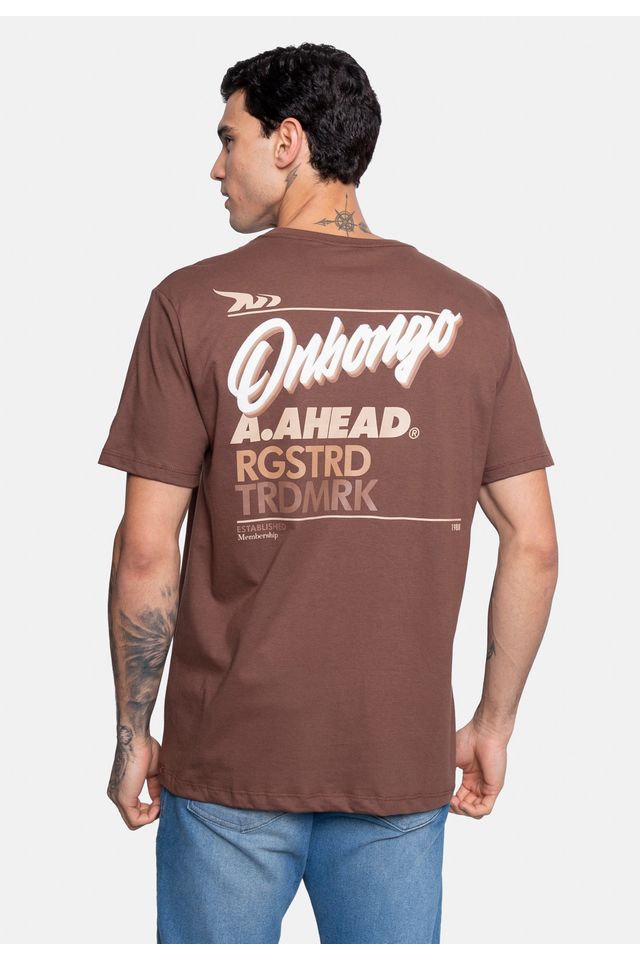 Camiseta-Onbongo-Estampada-Marrom