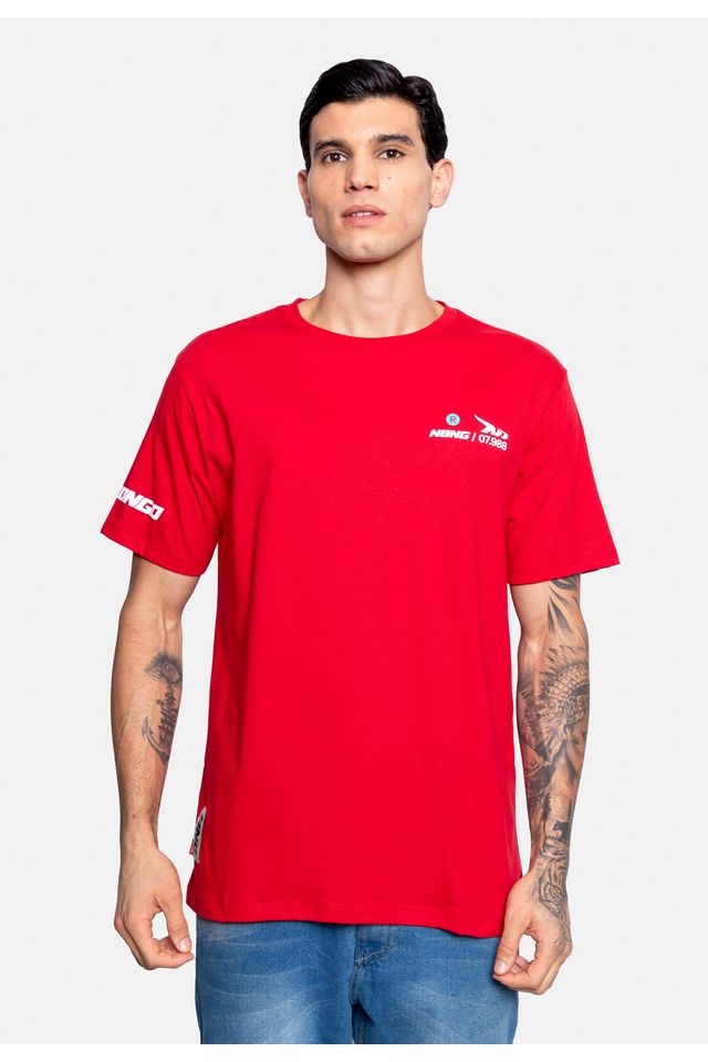 Camiseta-Onbongo-Estampada-Vermelha