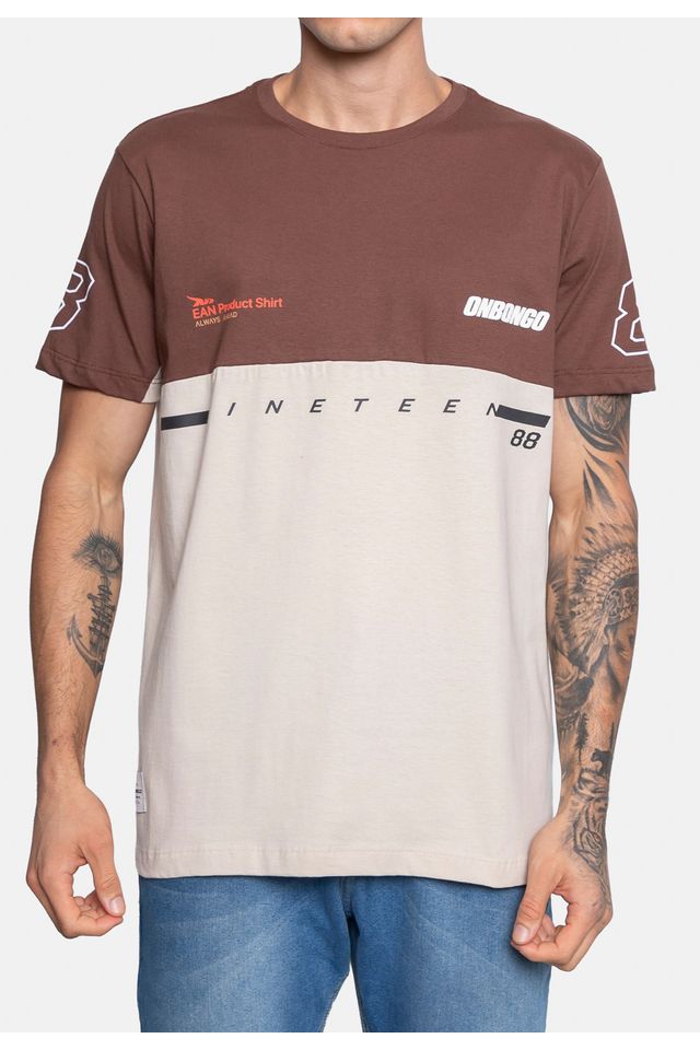 Camiseta-Onbongo-Especial-Marrom