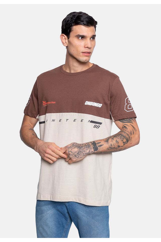 Camiseta-Onbongo-Especial-Marrom