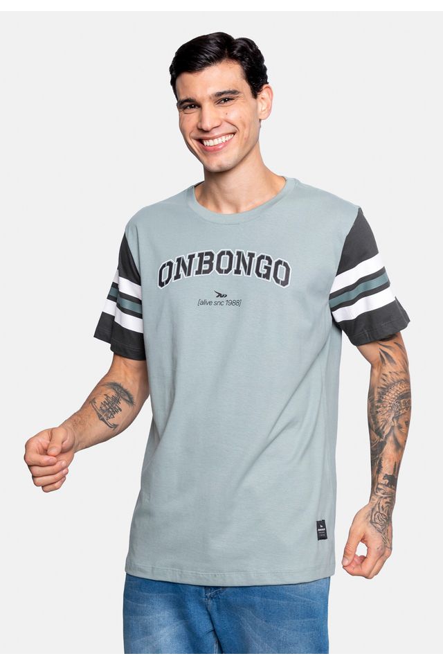 Camiseta-Onbongo-Especial-Cinza