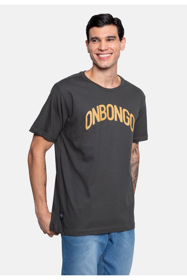 Camiseta-Onbongo-Estampada-Chumbo