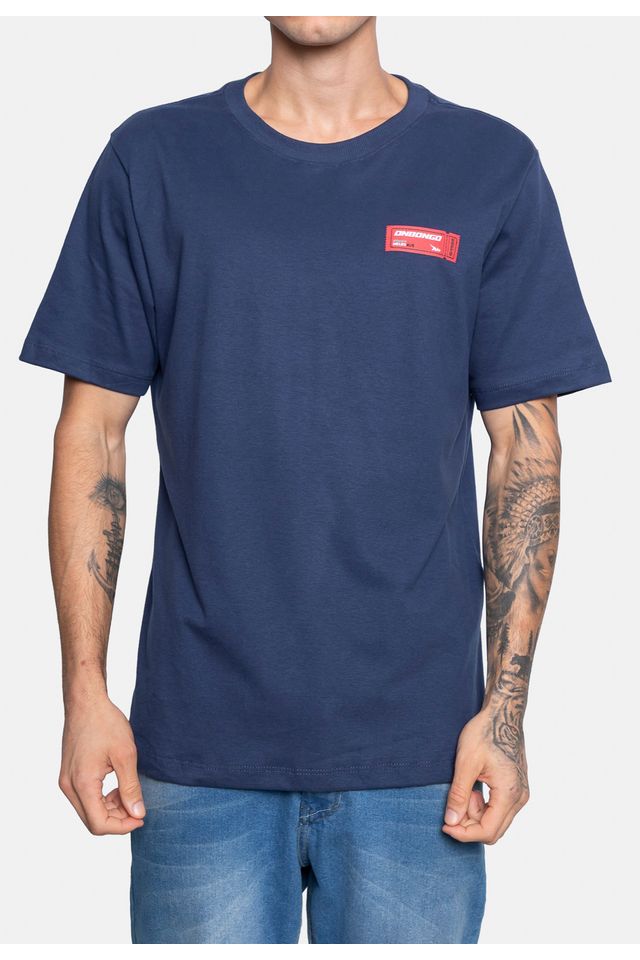 Camiseta-Onbongo-Estampada-Azul-Marinho