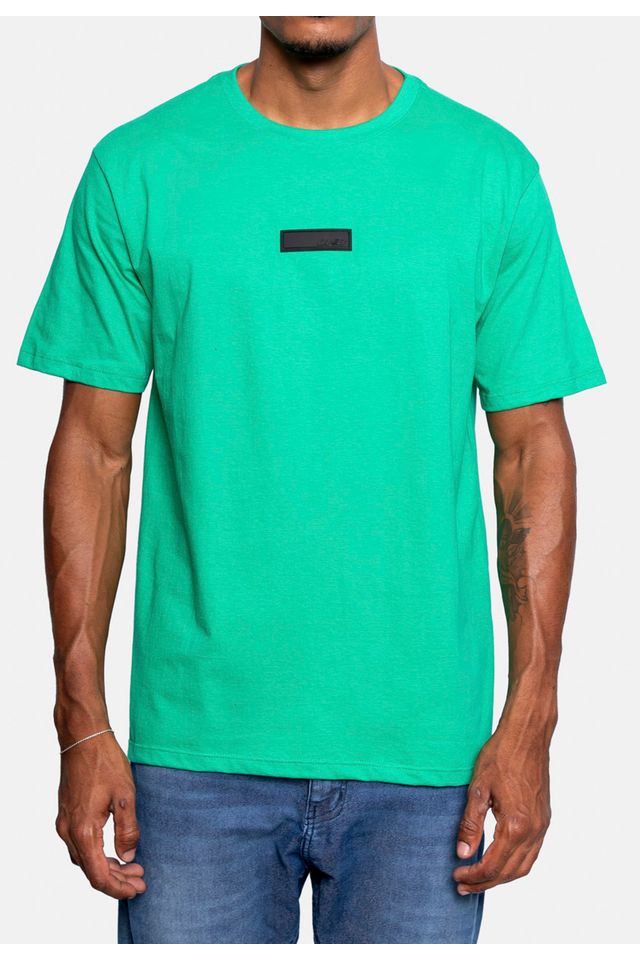 Camiseta-Onbongo-Estampada-Verde