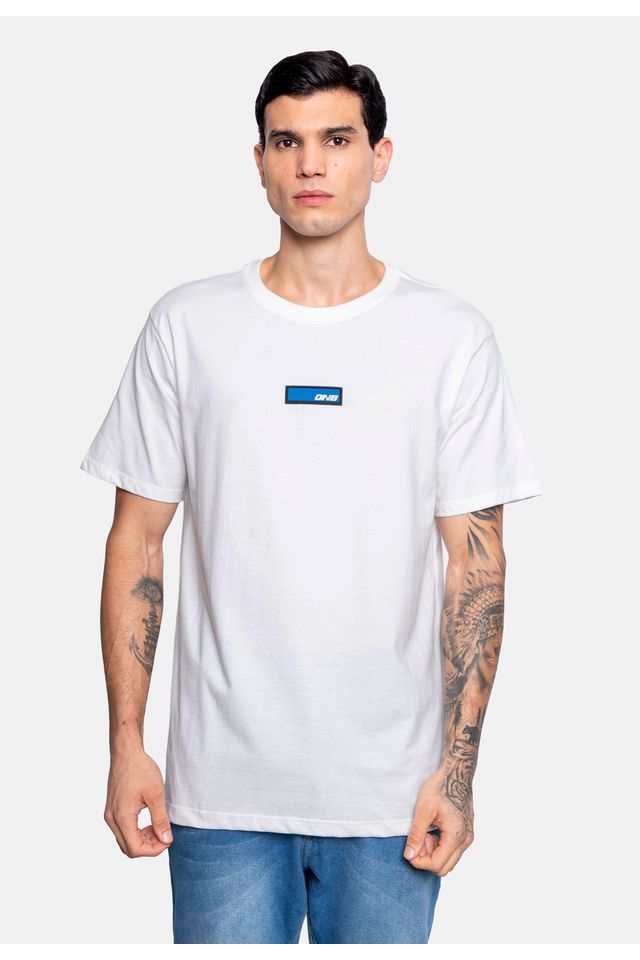 Camiseta-Onbongo-Estampada-Branca Camiseta-Onbongo-Estampada-Branca