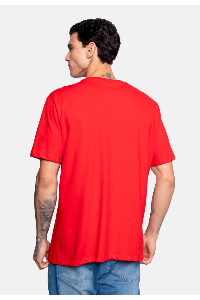 Camiseta-Onbongo-Estampada-Vermelha