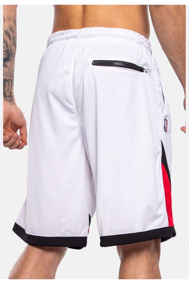 Bermuda-NBA-Sintetica-Chicago-Bulls-Branca