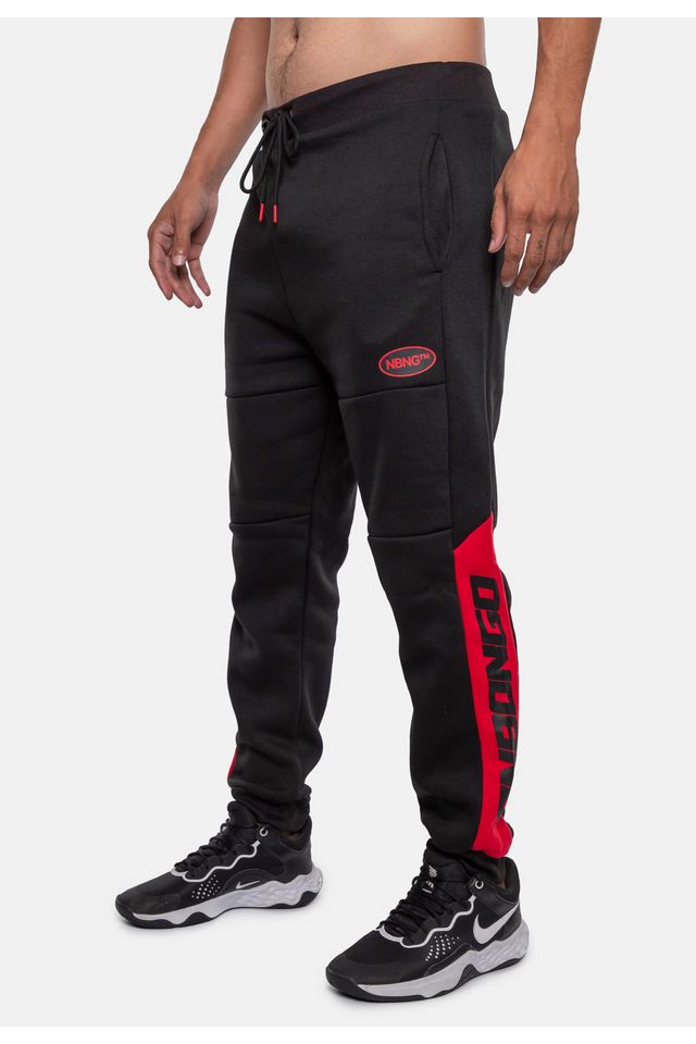 Calca-Onbongo-Moletom-Preta-Com-Vermelha