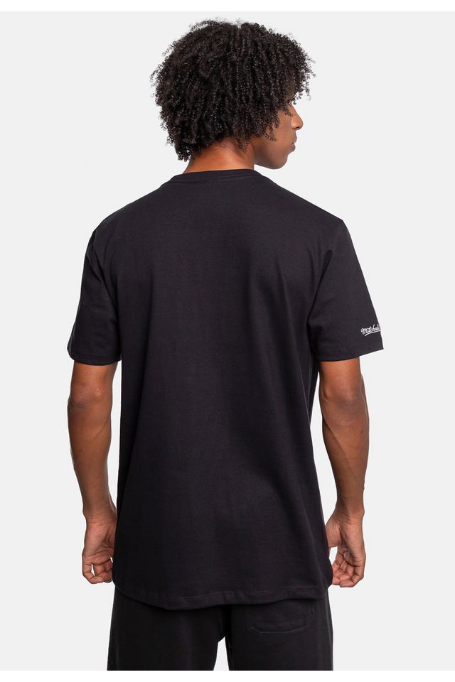 Camiseta-Mitchell---Ness-Slam-Allen-Iverson-Preta