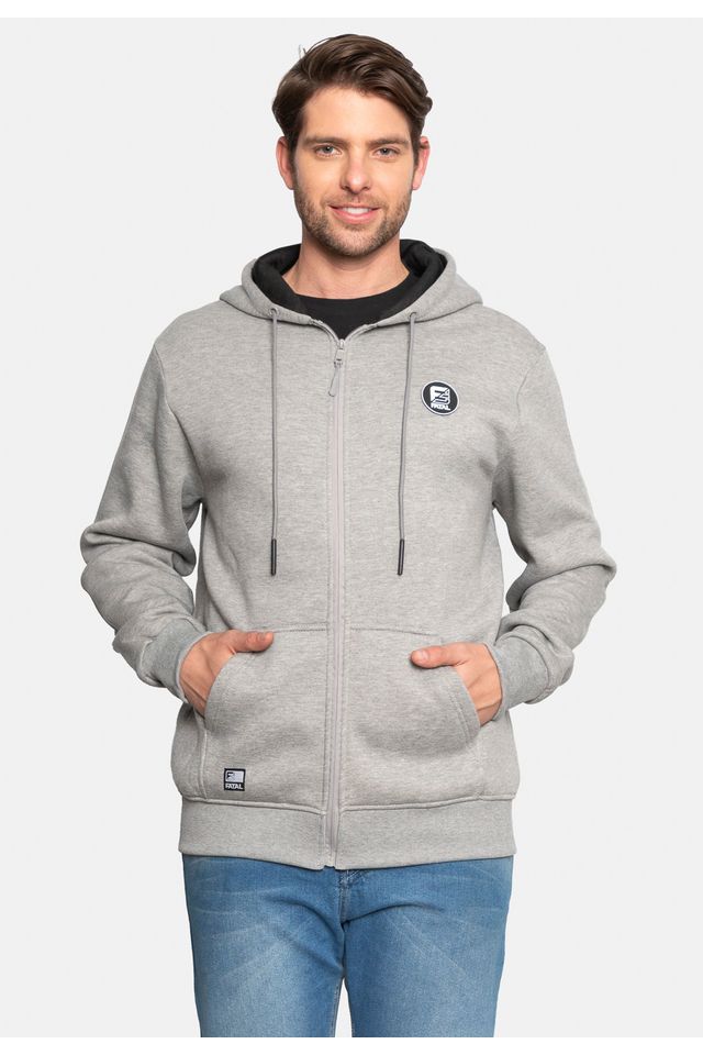 Moletom-Fatal-Canguru-Aberto-Cinza