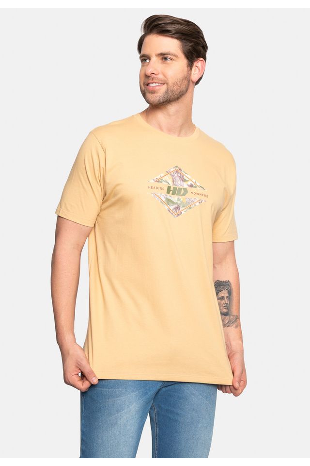 Camiseta-HD-Estampada-Bege-Claro