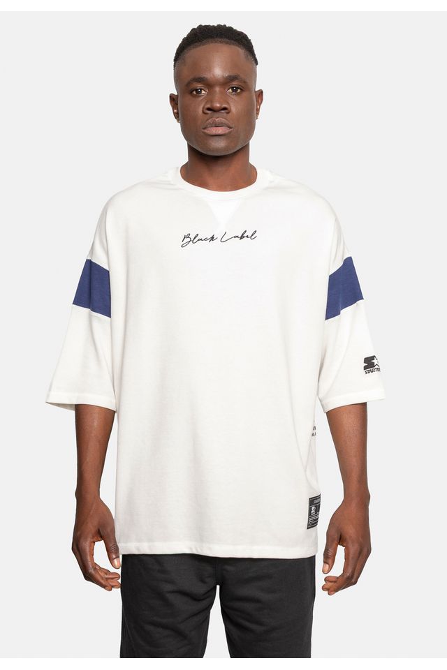 Camiseta-Starter-Oversize-Off-White Camiseta-Starter-Oversize-Off-White