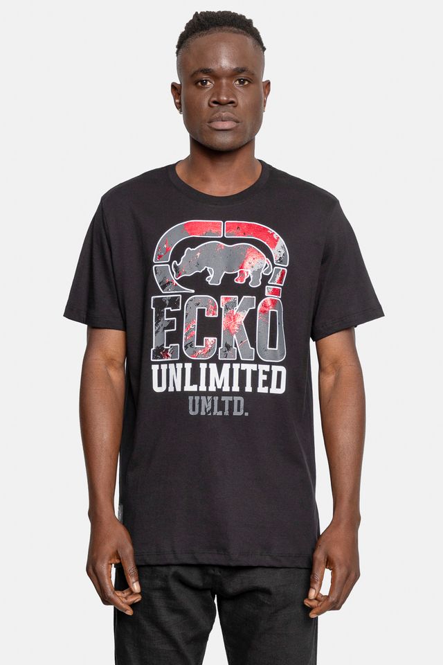 Camiseta-Ecko-Estampada-Preta Camiseta-Ecko-Estampada-Preta
