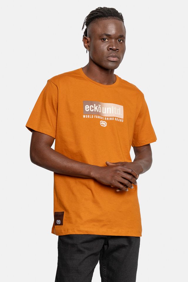 Camiseta-Ecko-Estampada-Caramelo
