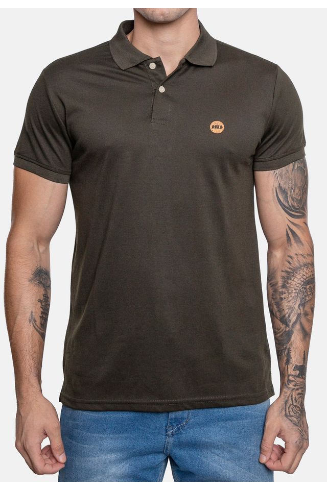 Camisa-Polo-HD-Piquet-Verde-Militar