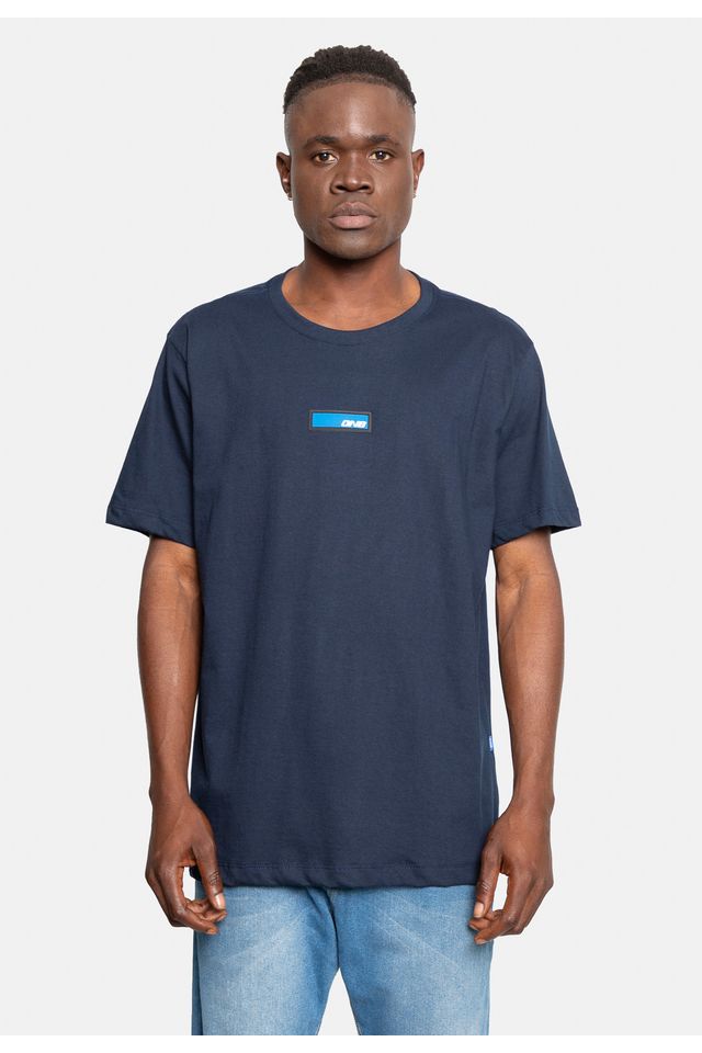 Camiseta-Onbongo-Estampada-Azul-Marinho Camiseta-Onbongo-Estampada-Azul-Marinho