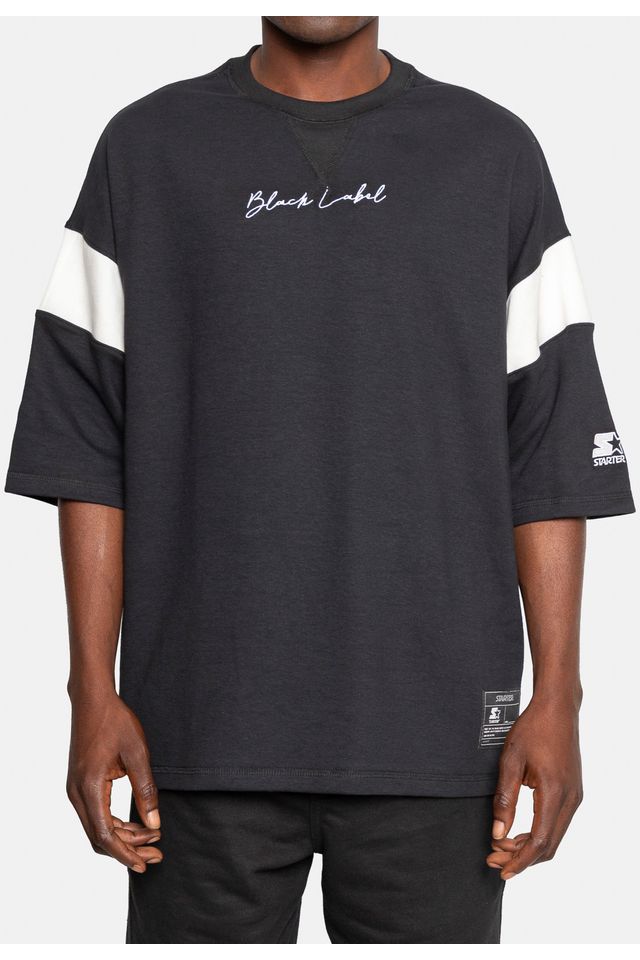 Camiseta-Starter-Oversize-Preta