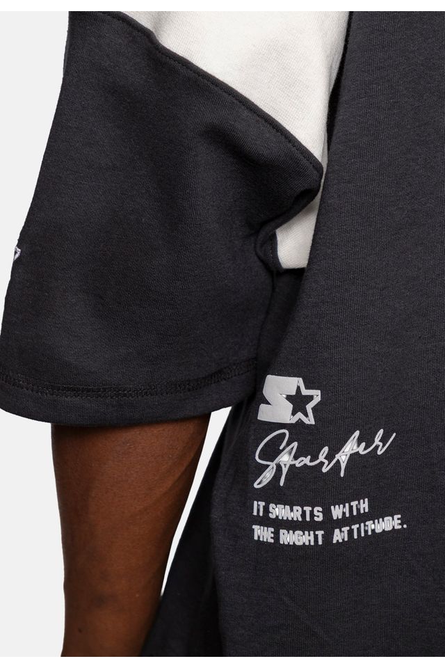 Camiseta-Starter-Oversize-Preta
