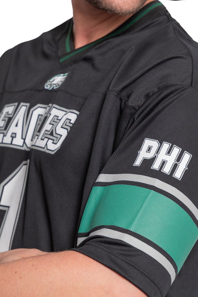Camiseta-NFL-Oversize-Philadelphia-Eagles-Name-Number-Jalen-Hurts-Preta