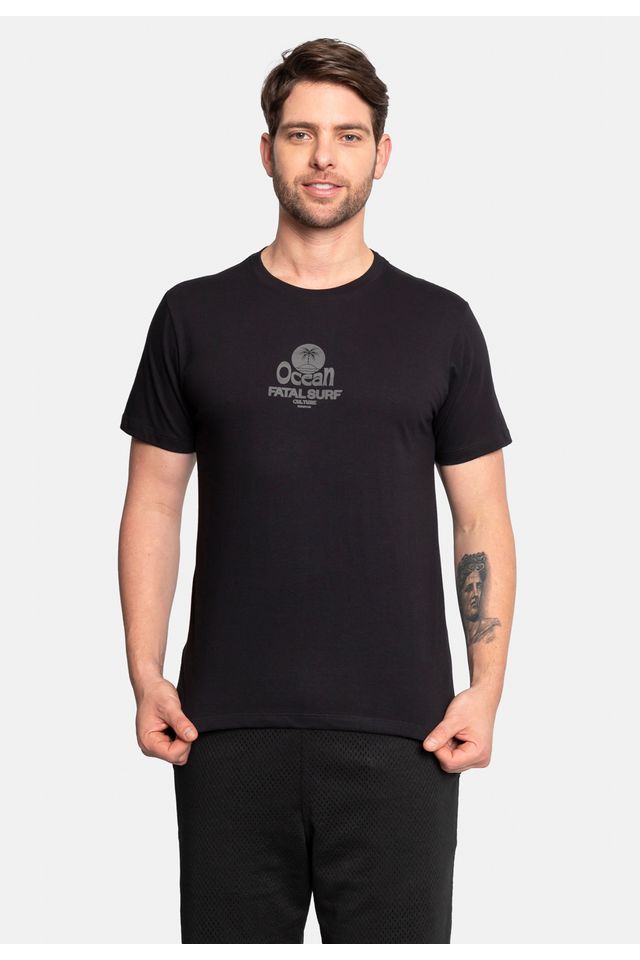 Camiseta-Fatal-Estampada-Preta