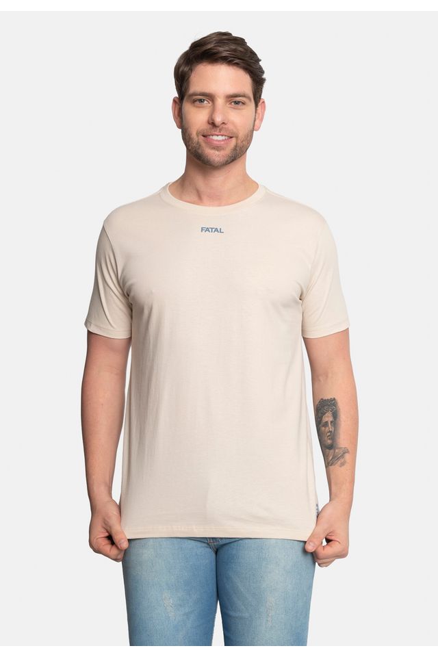 Camiseta-Fatal-Estampada-Areia Camiseta-Fatal-Estampada-Areia