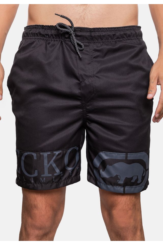 Bermuda-Ecko-Sintetica-Preta