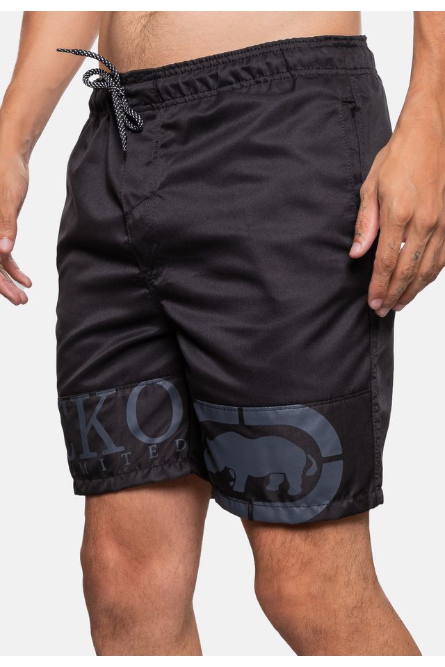 Bermuda-Ecko-Sintetica-Preta