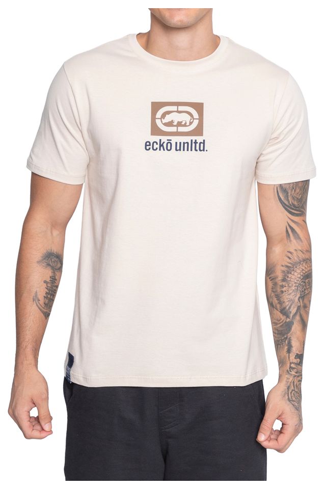 Camiseta-Ecko-Estampada-Areia