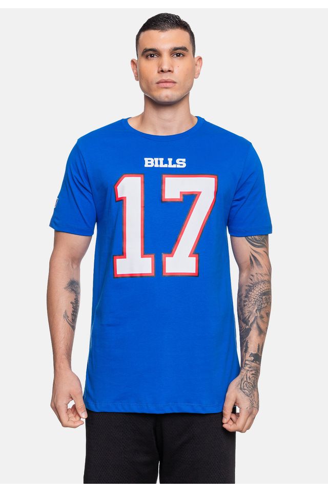Camiseta-NFL-Player-Josh-Allen-Buffalo-Bills-Azul-Royal