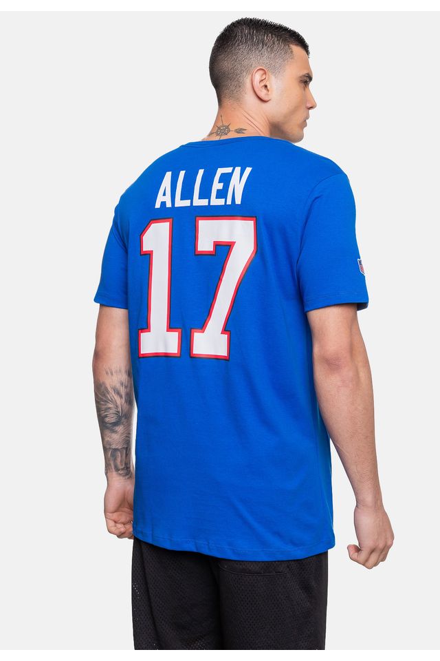 Camiseta-NFL-Player-Josh-Allen-Buffalo-Bills-Azul-Royal