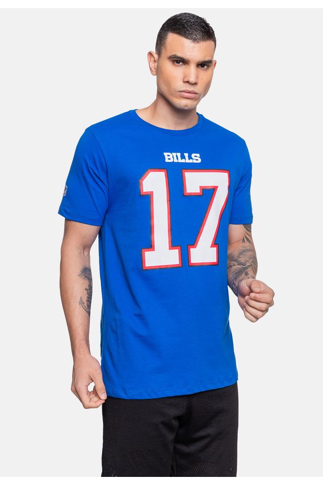 Camiseta-NFL-Player-Josh-Allen-Buffalo-Bills-Azul-Royal
