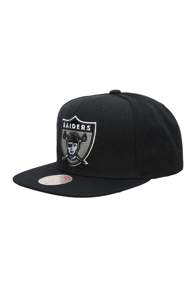 Bone-Mitchell---Ness-NFL-Team-Ground-2-0-Snapback-Raiders-Preta Bone-Mitchell---Ness-NFL-Team-Ground-2-0-Snapback-Raiders-Preta