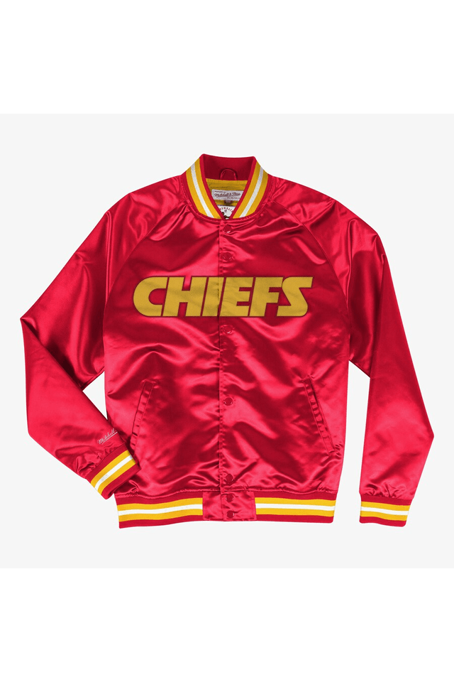 Jaqueta-Mitchell---Ness-NFL-Lightweight-Satin-Jacket-Vintage-Logo-Kansas-City-Chiefs-Vermelha