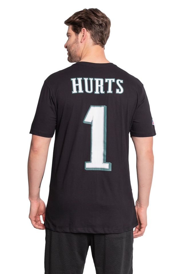 Camiseta-NFL-Philadelphia-Eagles-Name-Number-Jalen-Hurts-Preta