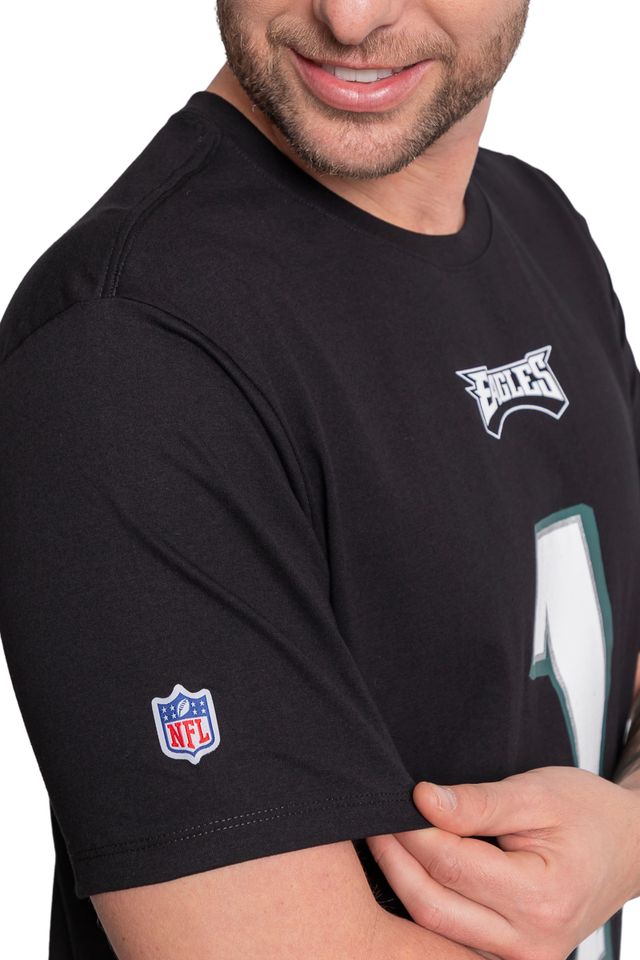 Camiseta-NFL-Philadelphia-Eagles-Name-Number-Jalen-Hurts-Preta