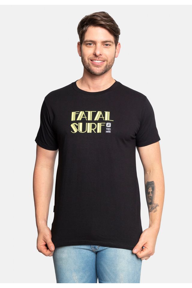 Camiseta-Fatal-Estampada-Preta