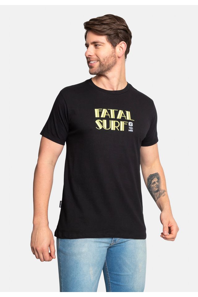 Camiseta-Fatal-Estampada-Preta