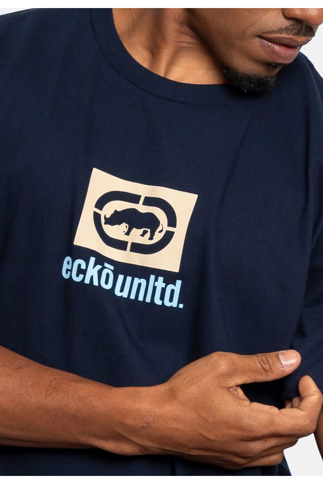 Camiseta-Ecko-Masculina-Box-Marinho