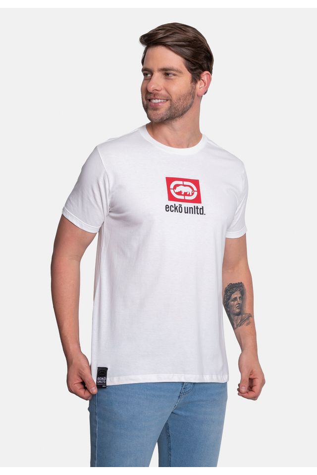 Camiseta-Ecko-Masculina-Box-Branca